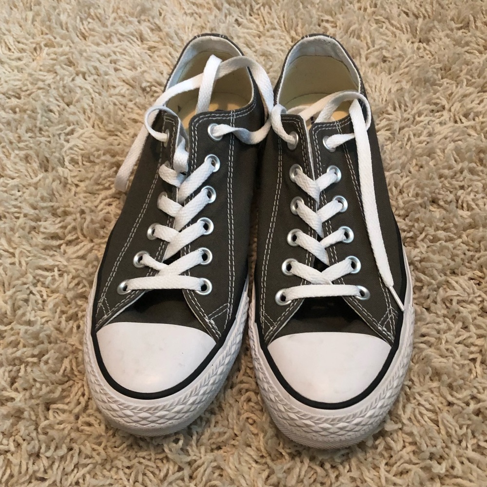 Grey/Green Khaki Converse
